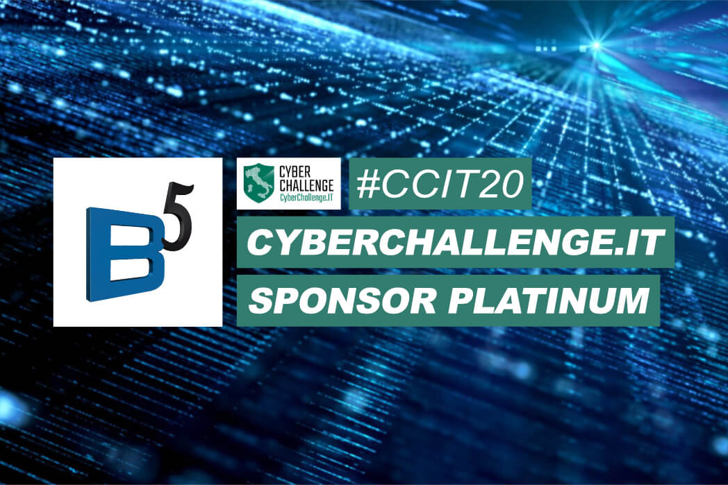 Blu5 Group is Platinum sponsor of CyberChallengeIT