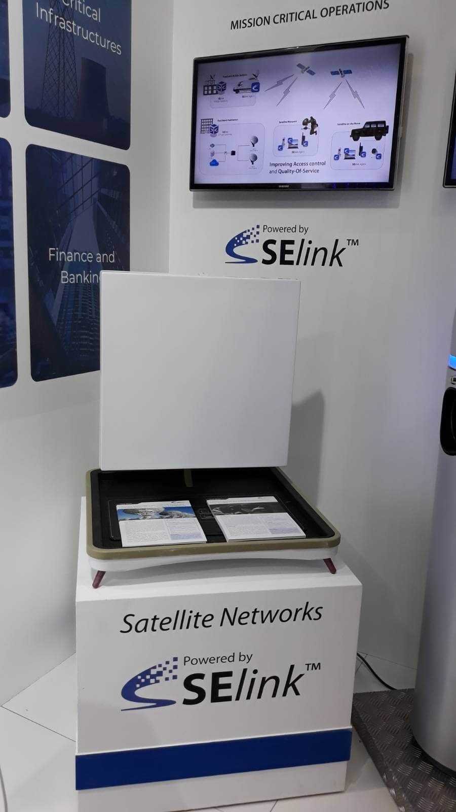 SElink for secure satellite communications